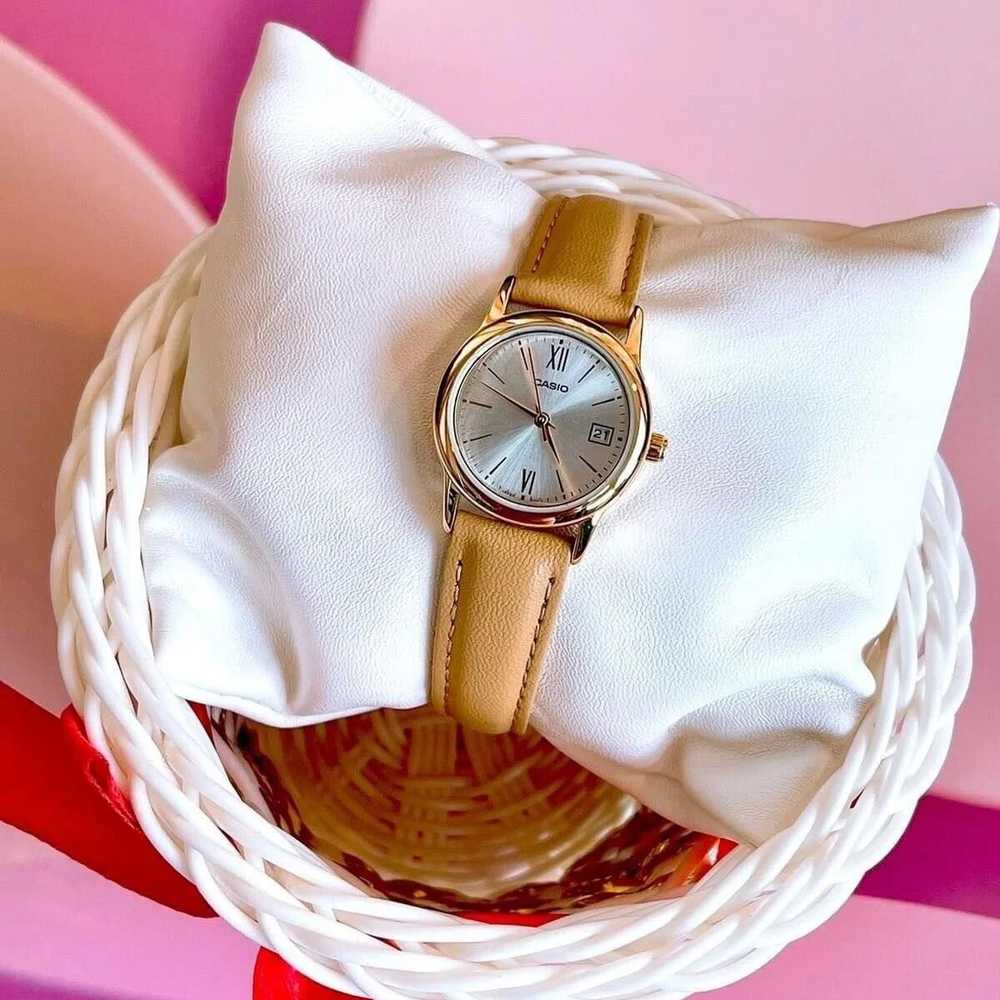 Laikrodis CASIO LTP-V002GL-7B3UDF WOMEN'S WATCH (zd584h) + BOX