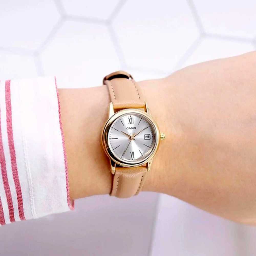 Laikrodis CASIO LTP-V002GL-7B3UDF WOMEN'S WATCH (zd584h) + BOX