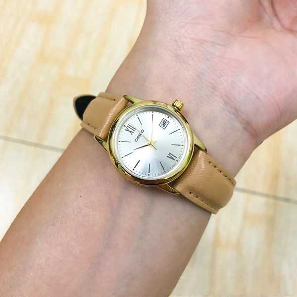 Laikrodis CASIO LTP-V002GL-7B3UDF WOMEN'S WATCH (zd584h) + BOX