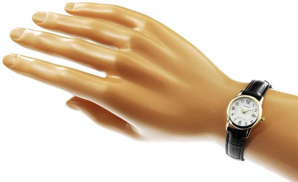 Moteriškas laikrodis CASIO LTP-V002GL-7BUDF (zd584d) + BOX