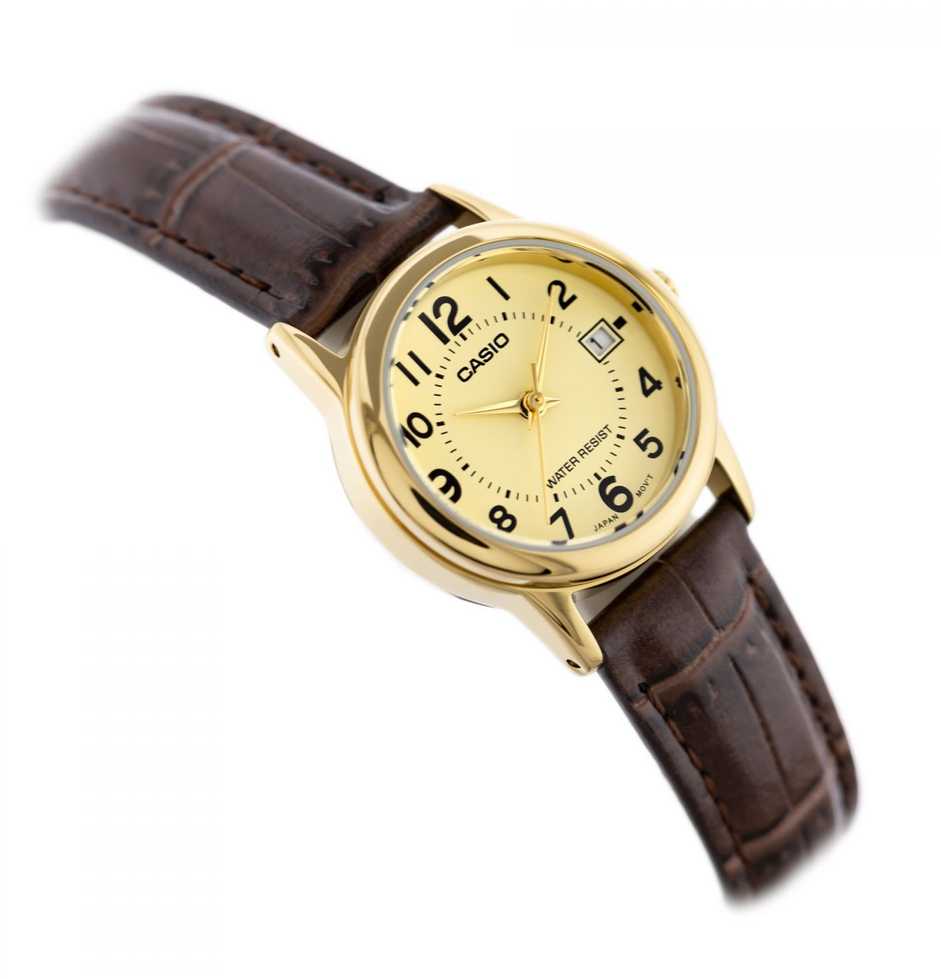 Laikrodis CASIO LTP-V002GL 9BUDF WOMEN S WATCH (zd584e) + BOX