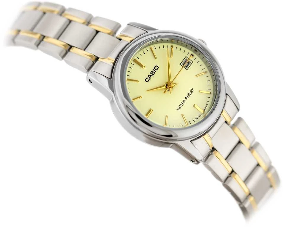 Casio LTP-V002SG-9A moteriškas laikrodis + dėžutė