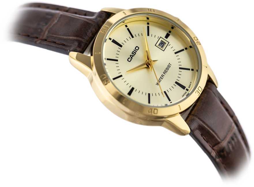 Moteriškas laikrodis CASIO LTP-V004GL-9A (zd569d) + BOX