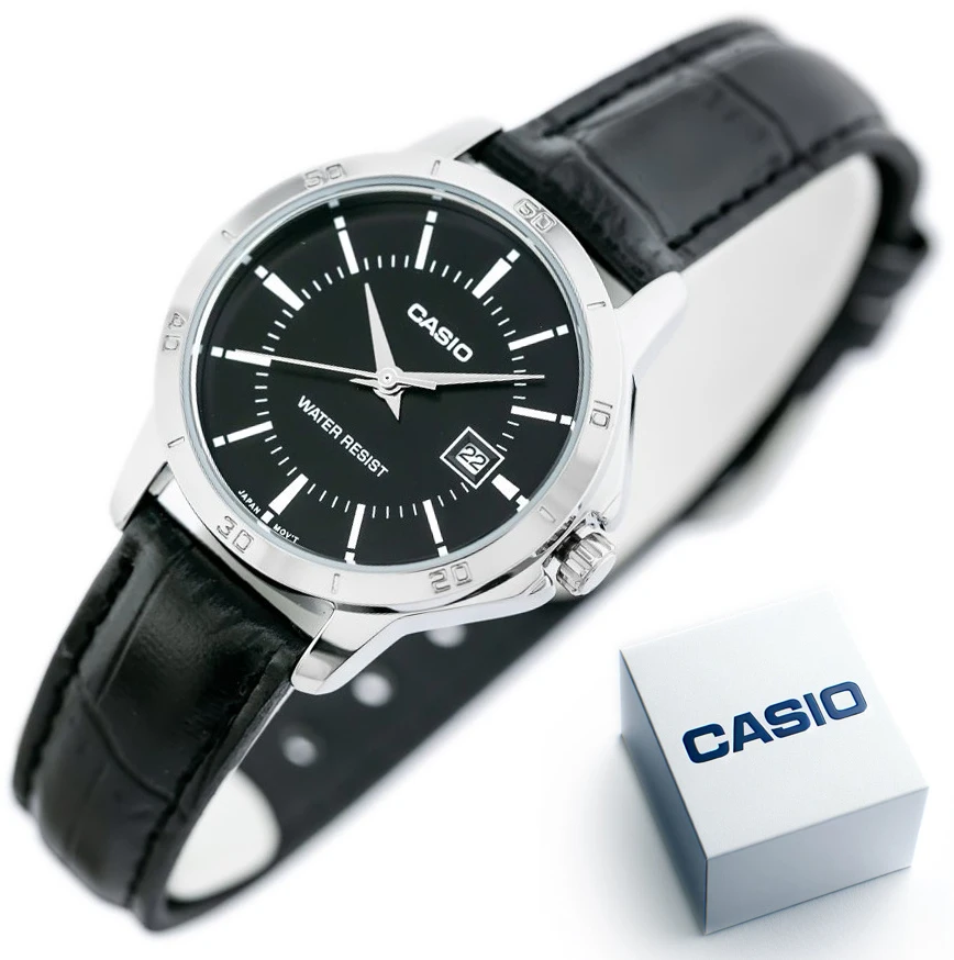 Laikrodis moterims CASIO LTP-V004L 1A (zd569b) + dėžutė