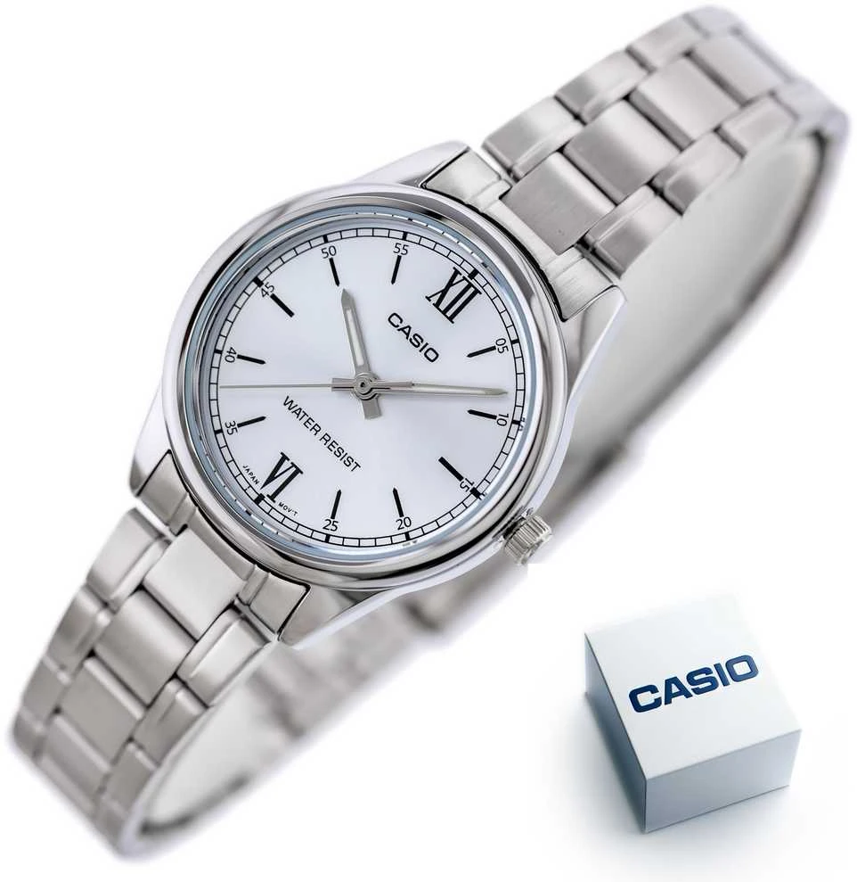 Moteriškas laikrodis CASIO LTP-V005D-2B3 (zd586c) + BOX