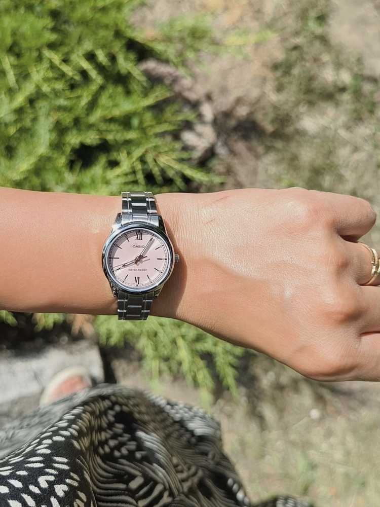 Laikrodis CASIO LTP-V005D-4B2 WOMEN'S WATCH (zd586h) + BOX