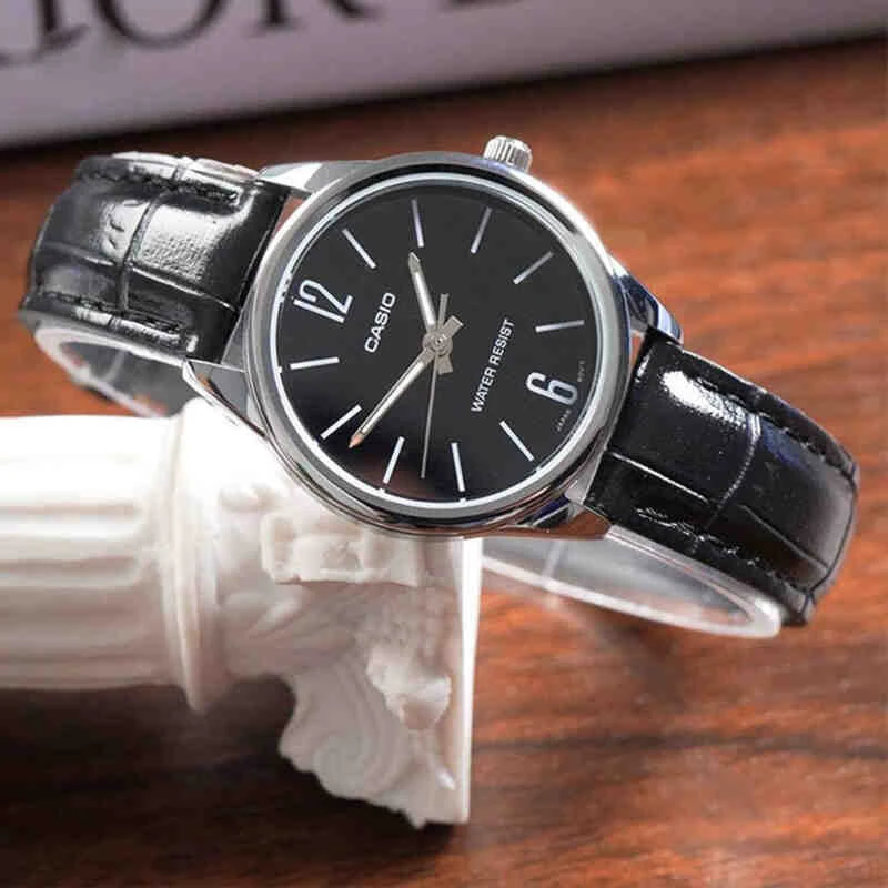 Laikrodis CASIO LTP-V005L 1B WOMEN'S WATCH (zd582b) + BOX