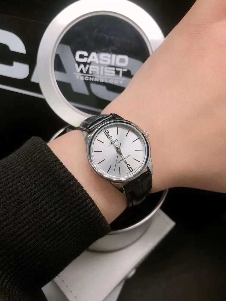 CASIO LTP-V005L 7BUDF moteriškas laikrodis (zd582c) + dėžutė