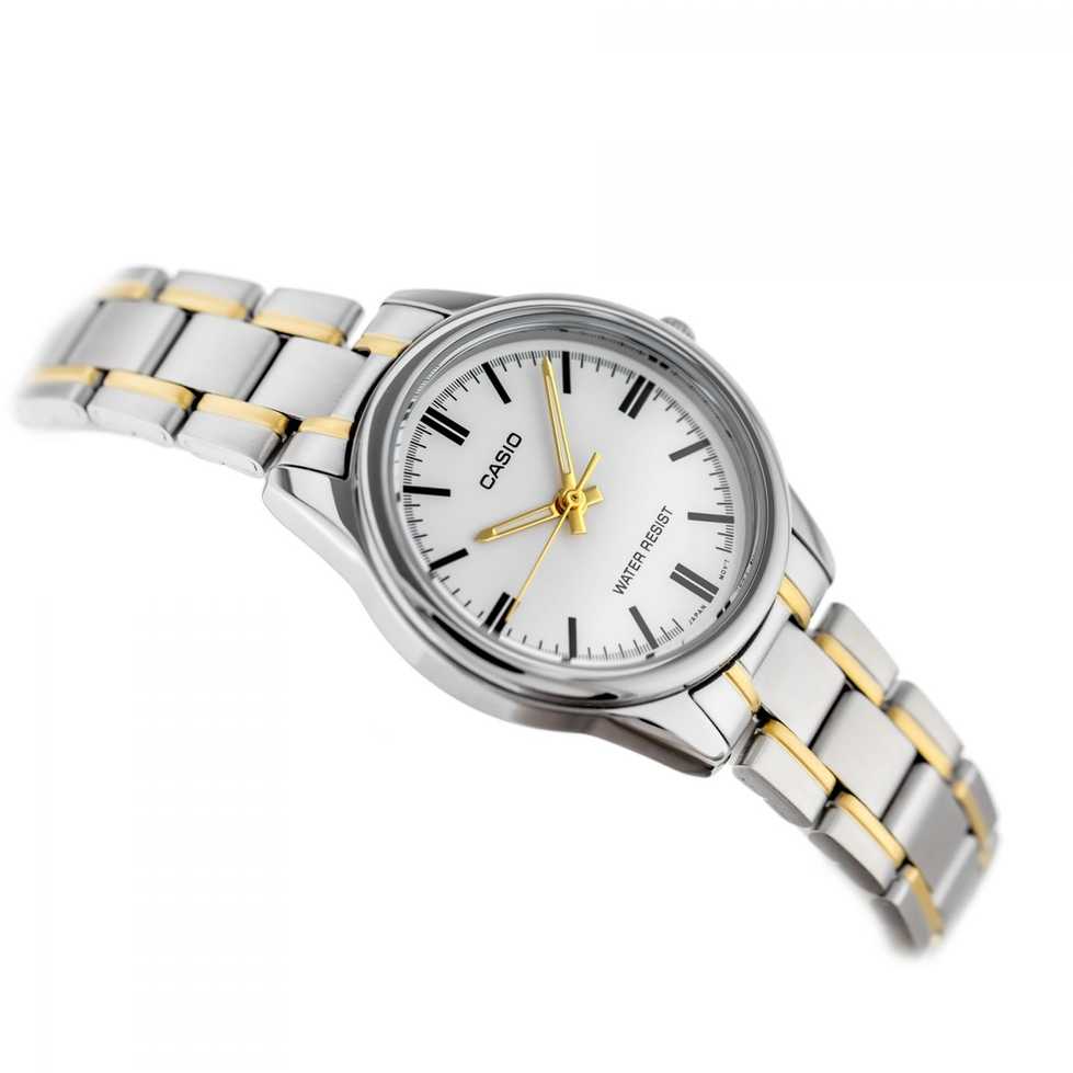 CASIO LTP-V005SG-7A moteriškas laikrodis (zd586i) + dėžutė