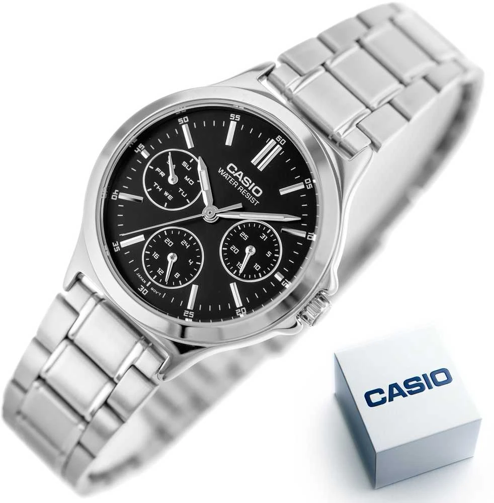Laikrodis CASIO LTP-V300D-1A WOMEN'S WATCH (zd566g) + BOX