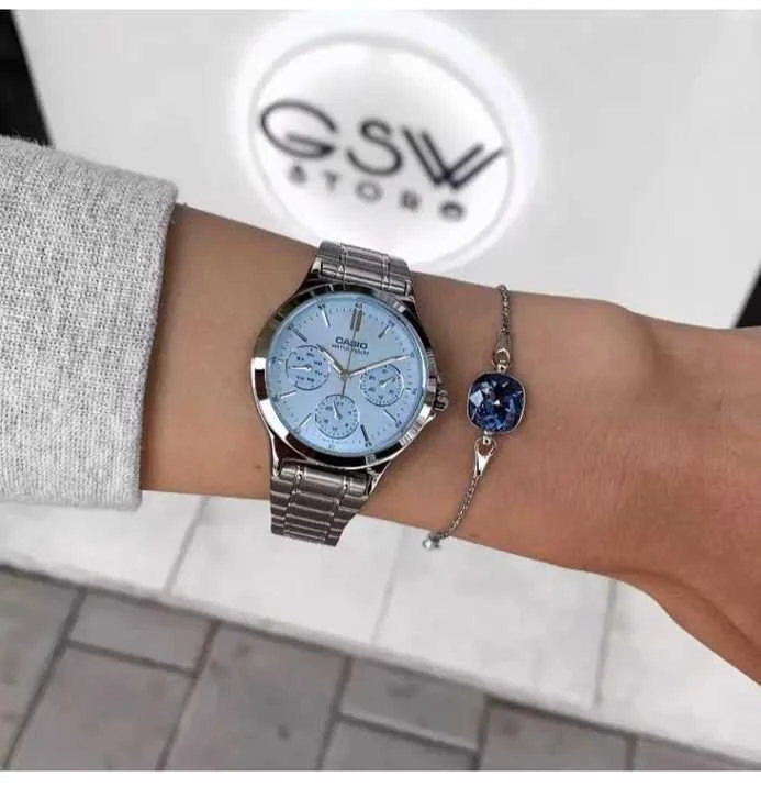 Laikrodis CASIO LTP-V300D-2AUDF WOMEN S WATCH (zd566f) + BOX