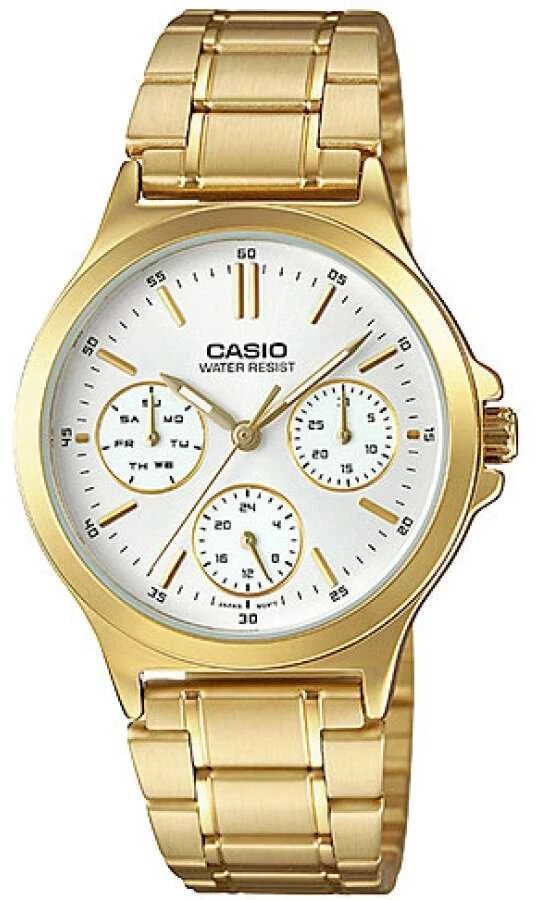 Laikrodis CASIO LTP-V300G 7A WOMEN S WATCH (zd566b) + BOX