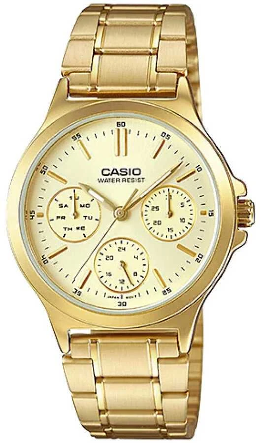CASIO LTP-V300G-9A moteriškas laikrodis (zd566c) + dėžutė