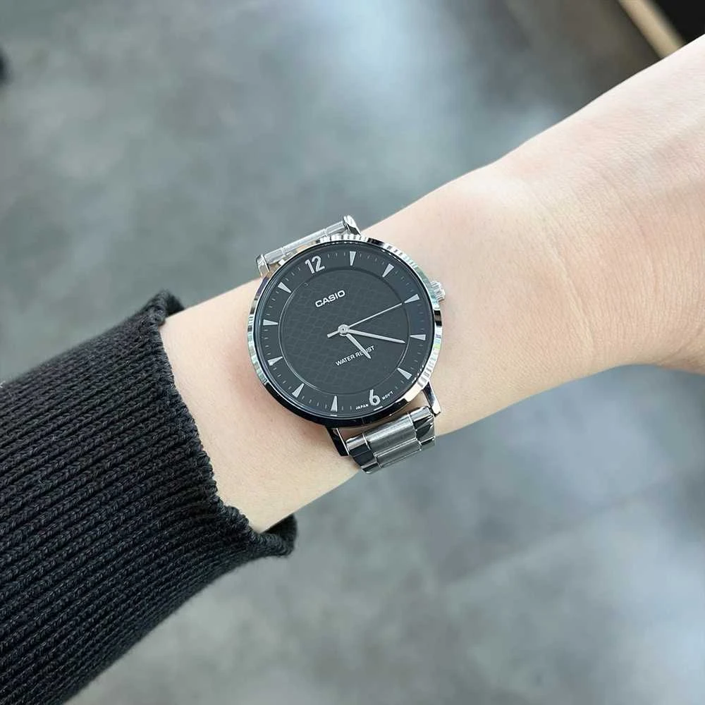 CASIO LTP-VT04D-1A MOTERINIS LAIKRODIS (zd659a) + DĖŽUTĖ