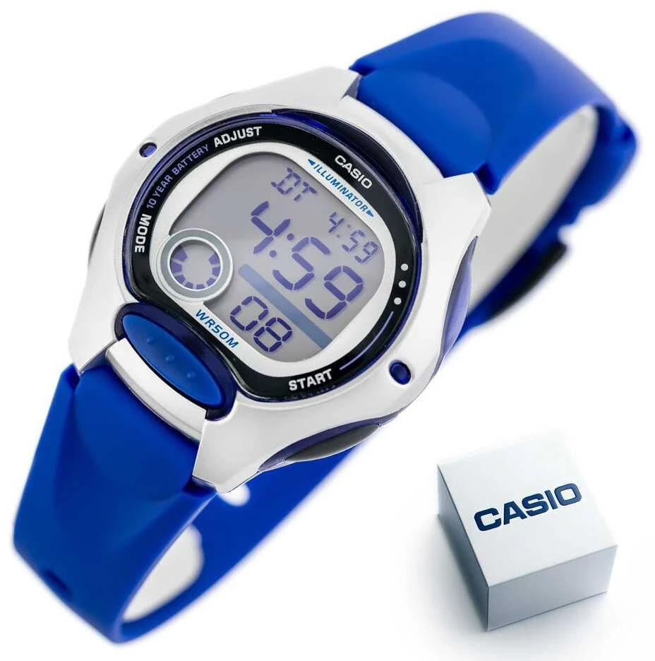 Casio LW-200-2AVEF rankinis laikrodis Elektroninis Kištukinis Juoda, Pilka