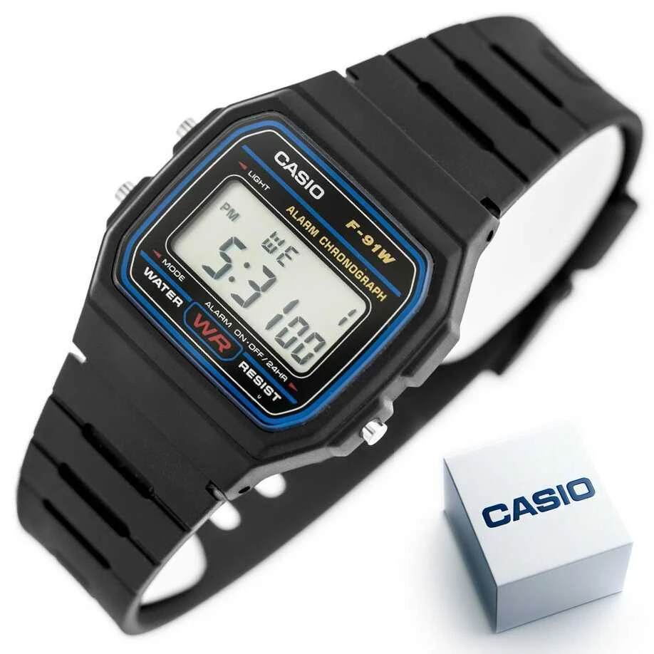 Laikrodis Casio F-91W-1YEG