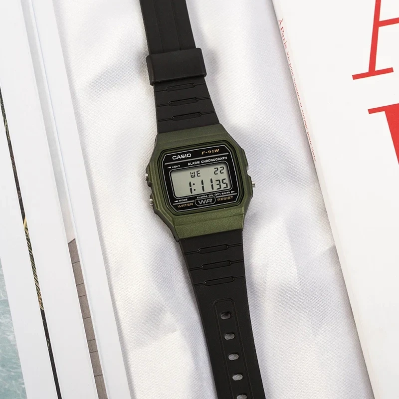 Vyriškas laikrodis CASIO F-91WM-3AER (zd102f)