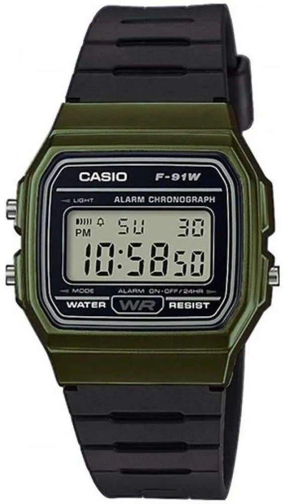 Vyriškas laikrodis CASIO F-91WM-3AER (zd102f)
