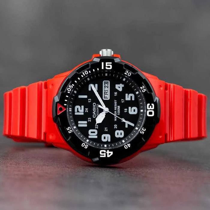 Laikrodis CASIO MEN'S WATCH MRW-200HC-4BVDF 10 Bar (zd174b) + BOX