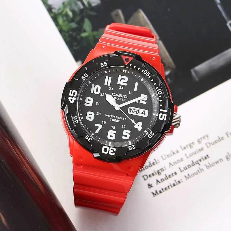 Laikrodis CASIO MEN'S WATCH MRW-200HC-4BVDF 10 Bar (zd174b) + BOX