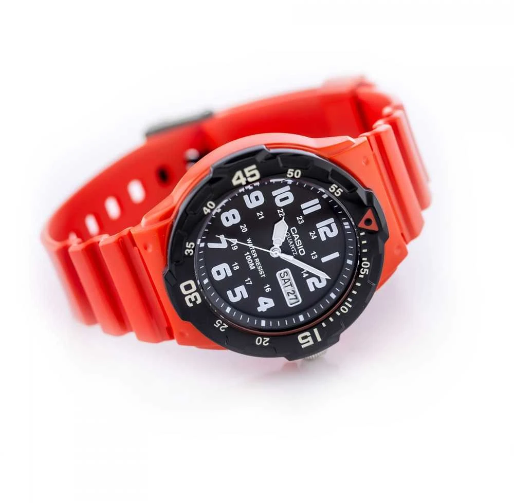 Laikrodis CASIO MEN'S WATCH MRW-200HC-4BVDF 10 Bar (zd174b) + BOX