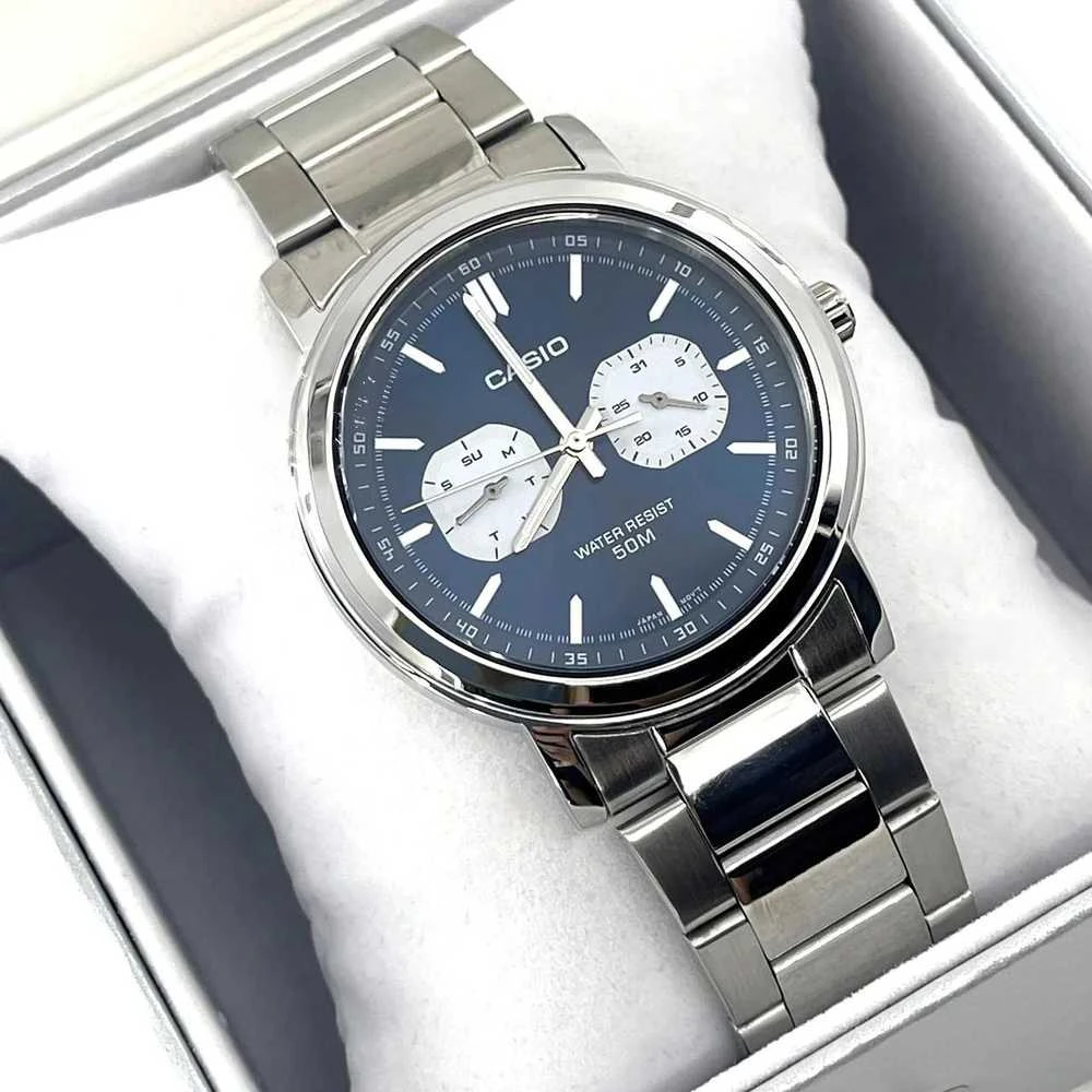 Laikrodis CASIO MEN'S WATCH MTP-E335D-2E1 (zd274b) + BOX