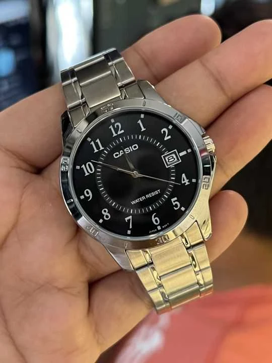 Laikrodis CASIO MEN'S WATCH MTP-V004D-1B (zd047d) + BOX