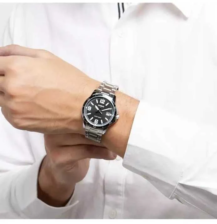 Laikrodis vyrams CASIO MTP-V004D-1B2 (zd047f) + BOX