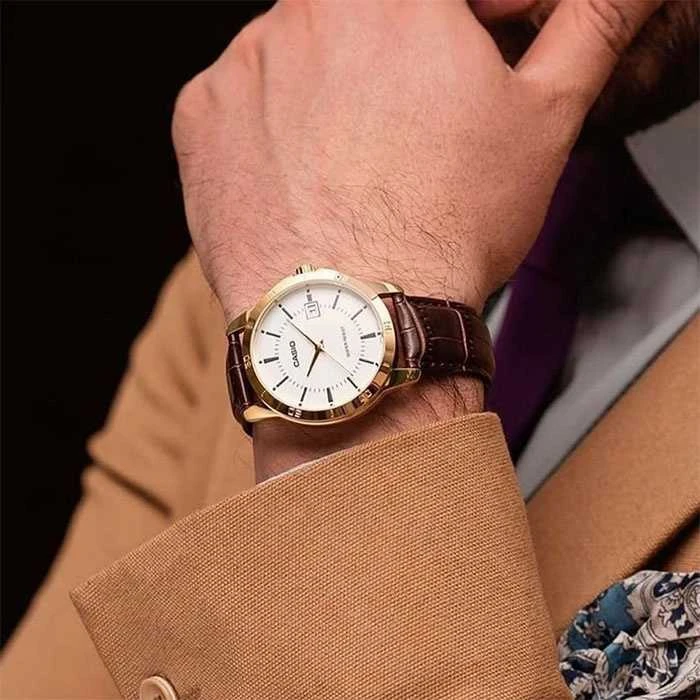 Laikrodis vyrams CASIO MTP-V004GL 7A (zd046b) + dėžutė