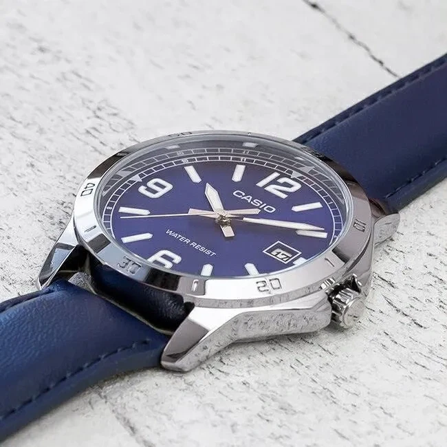 Vyriškas laikrodis CASIO MTP-V004L 2BUDF (zd046f) + BOX