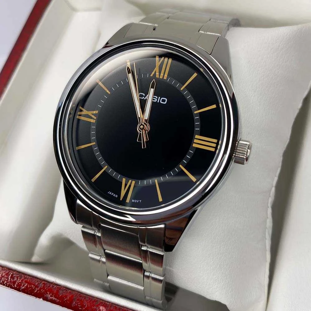 Laikrodis CASIO MEN'S WATCH MTP-V005D-1B5 + BOX