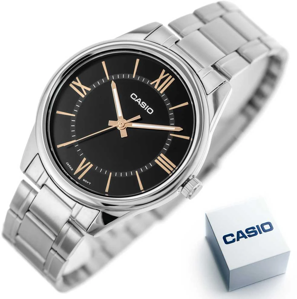 Laikrodis CASIO MEN'S WATCH MTP-V005D-1B5 + BOX