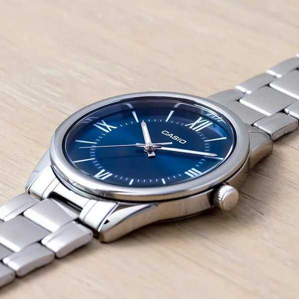 Laikrodis CASIO MEN'S WATCH MTP-V005D-2B5 + BOX