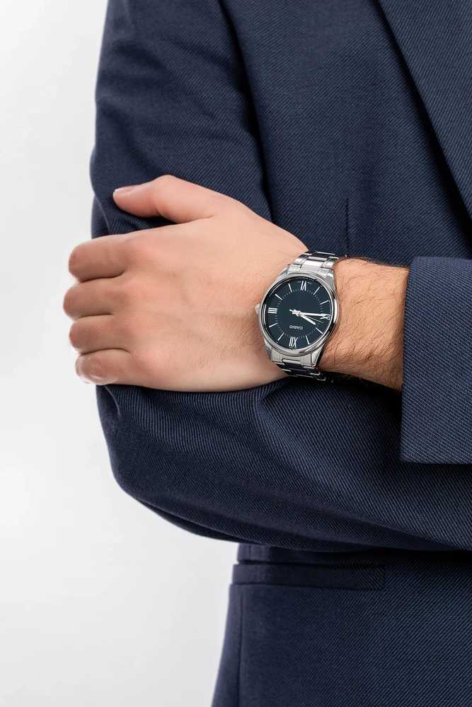 Laikrodis CASIO MEN'S WATCH MTP-V005D-2B5 + BOX