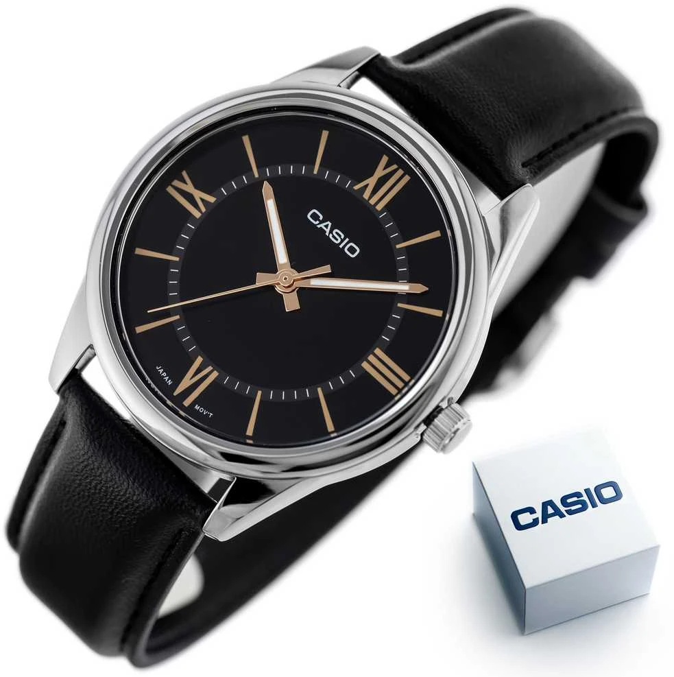 Laikrodis CASIO MEN'S WATCH MTP-V005L-1B5 + BOX (zd225b)