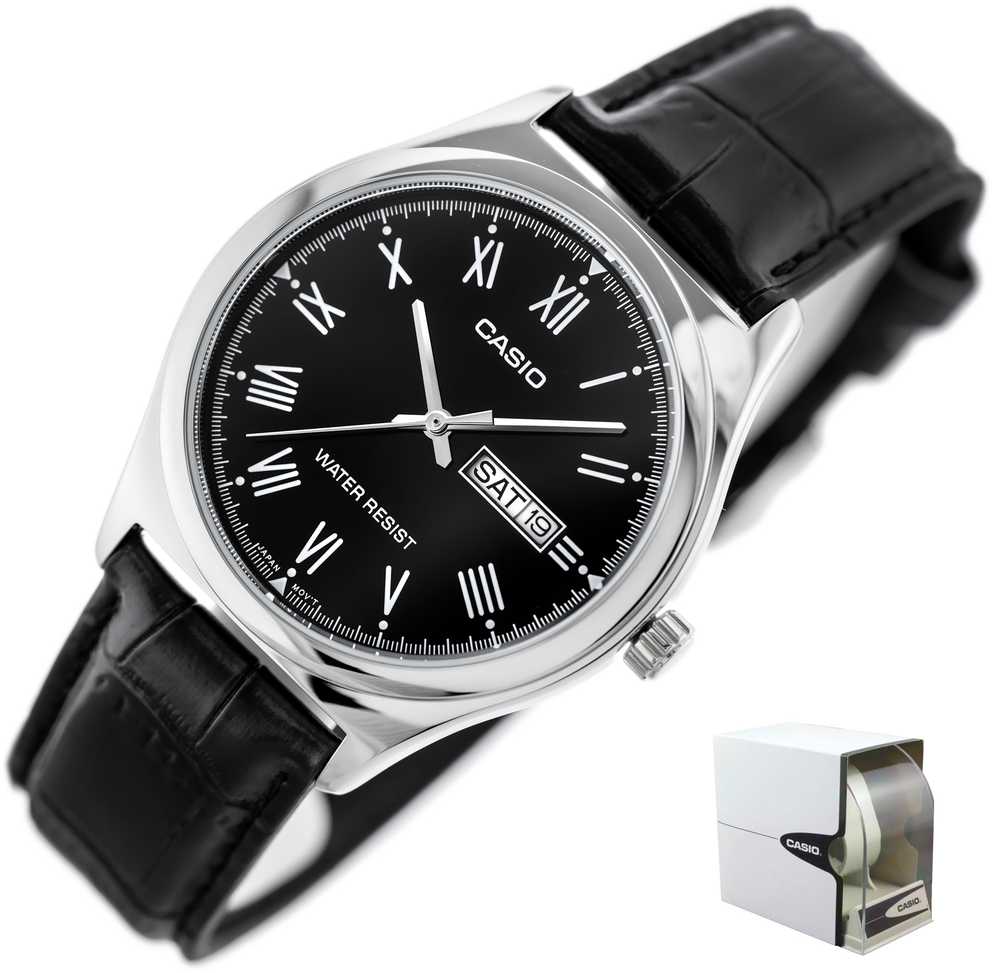 Vyriškas laikrodis CASIO MTP-V006L-1B2 (zd210c) + BOX