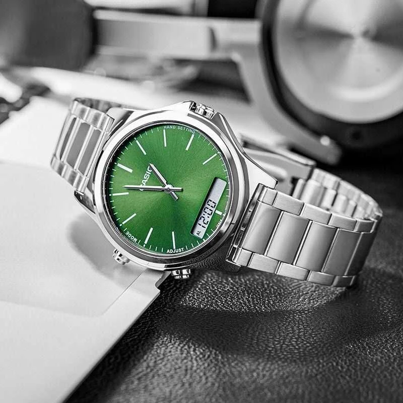 Laikrodis CASIO MEN'S WATCH MTP-VC01D-3E+ BOX (zd239b)