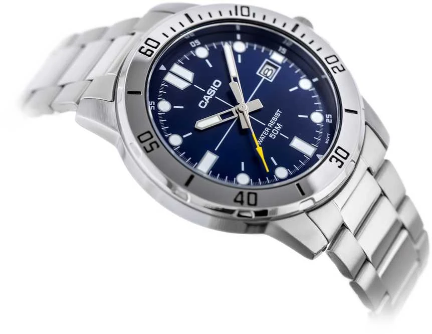 Laikrodis CASIO MEN'S WATCH MTP-VD01D-2E (zd185c) + BOX