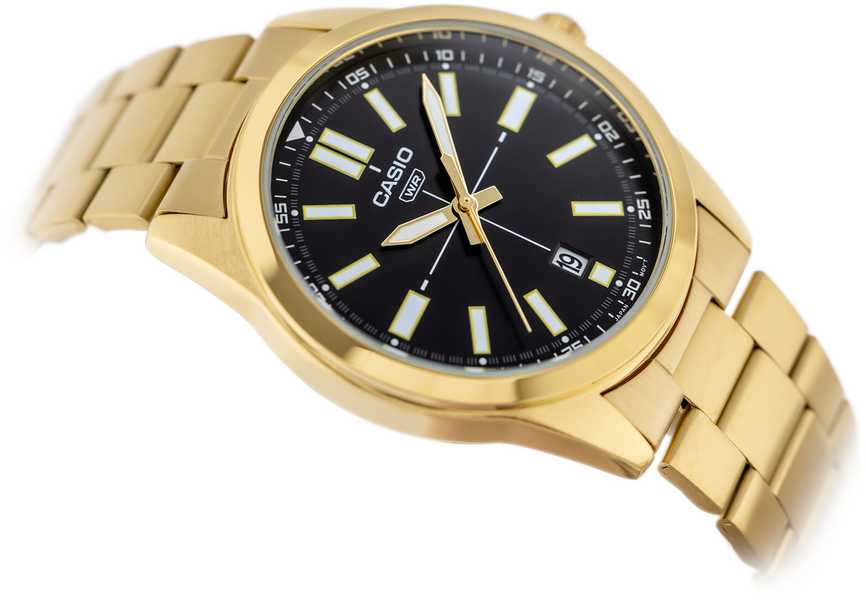 Laikrodis CASIO MEN'S WATCH MTP-VD02G-1E (zd217c) + BOX