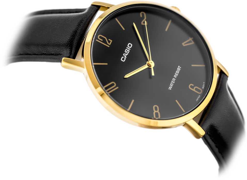 Laikrodis CASIO MEN'S WATCH MTP-VT01GL-1B2 + BOX