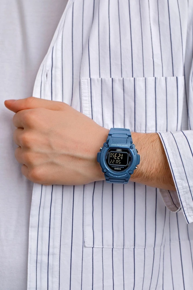 Laikrodis CASIO MEN'S WATCH W-219HC-2BVDF + BOX