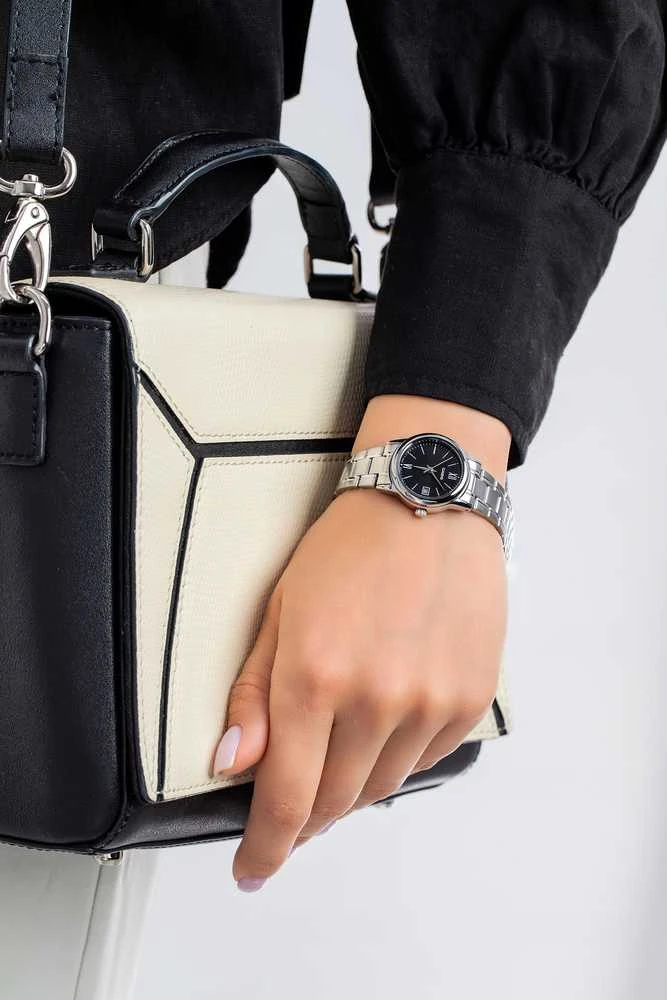 Casio moteriškas laikrodis LTP-V002D-1B3UDF + dėžutė