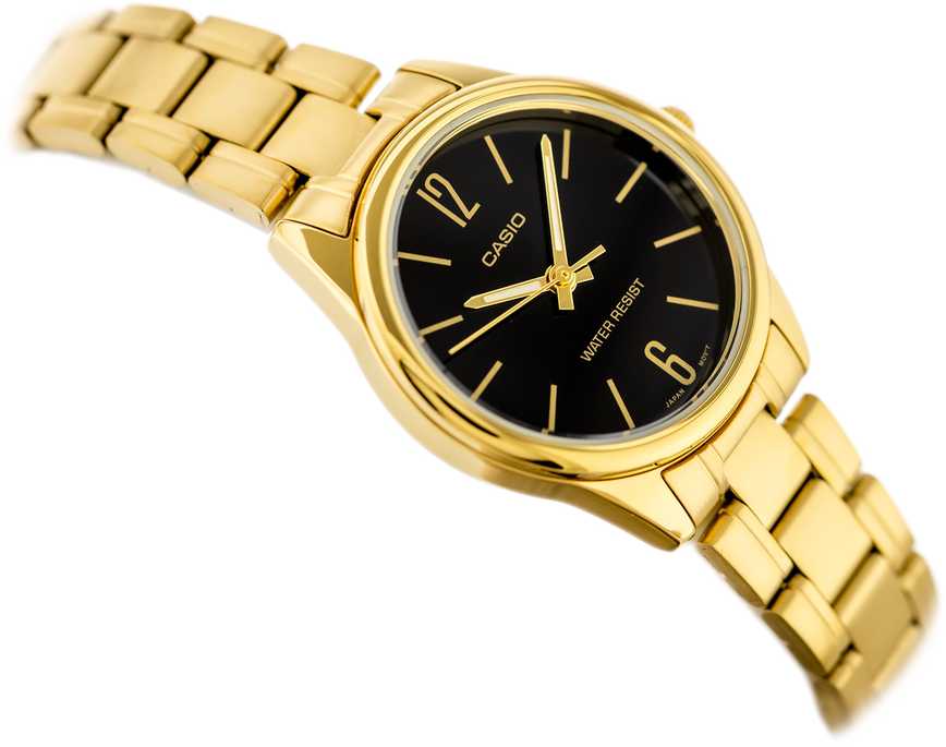 Casio moteriškas LTP-V005G-1B laikrodis + dėžutė