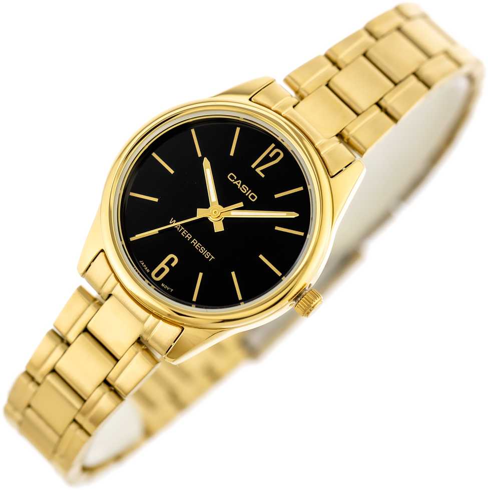 Casio moteriškas LTP-V005G-1B laikrodis + dėžutė