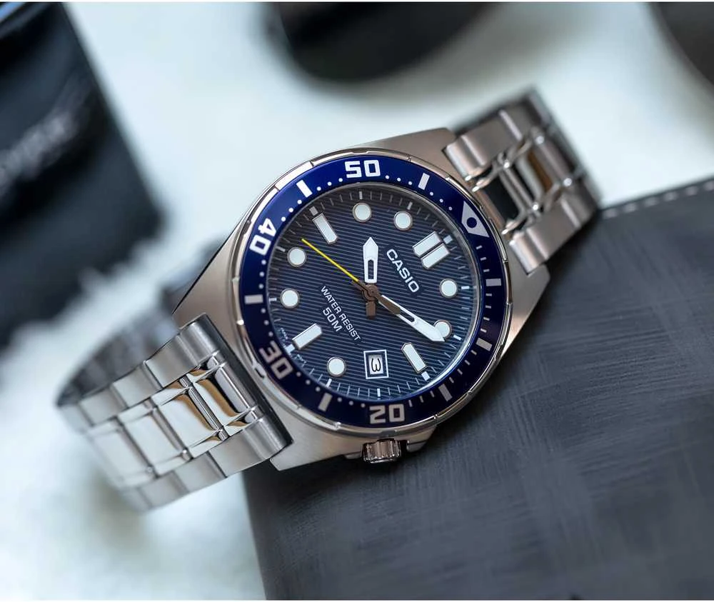 Casio MTD-135D-2A vyriškas laikrodis + dėžutė