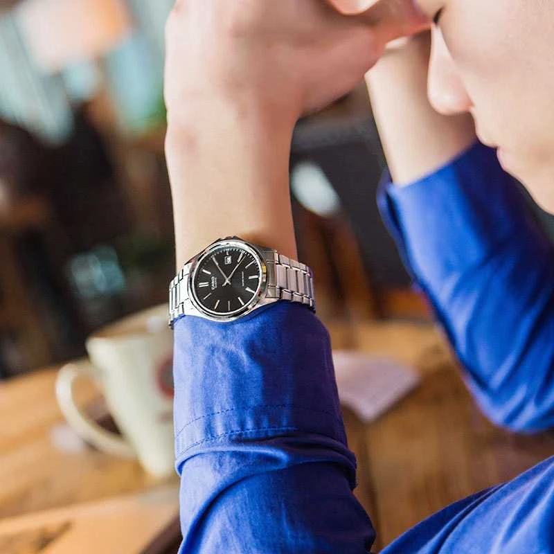 Vyriškas laikrodis CASIO MTP-1183A-1A (zd015c) + BOX