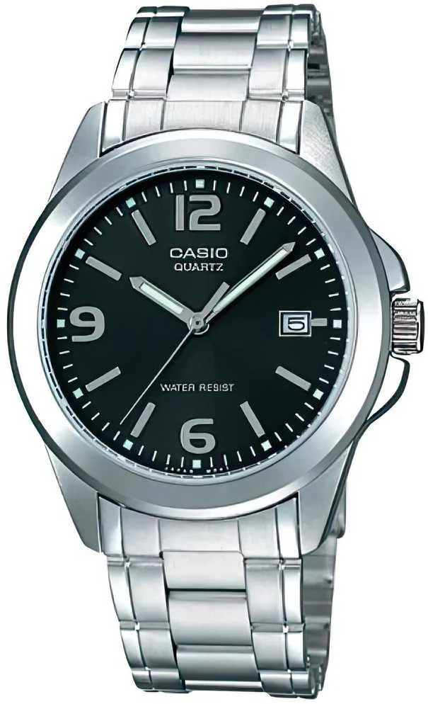 Casio MTP-1215A-1ADF vyriškas laikrodis + dėžutė
