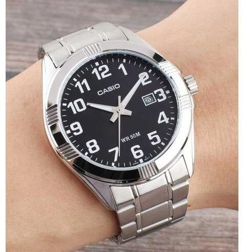 Laikrodis CASIO MTP-1308D-1B MEN'S WATCH (zd177d) + BOX