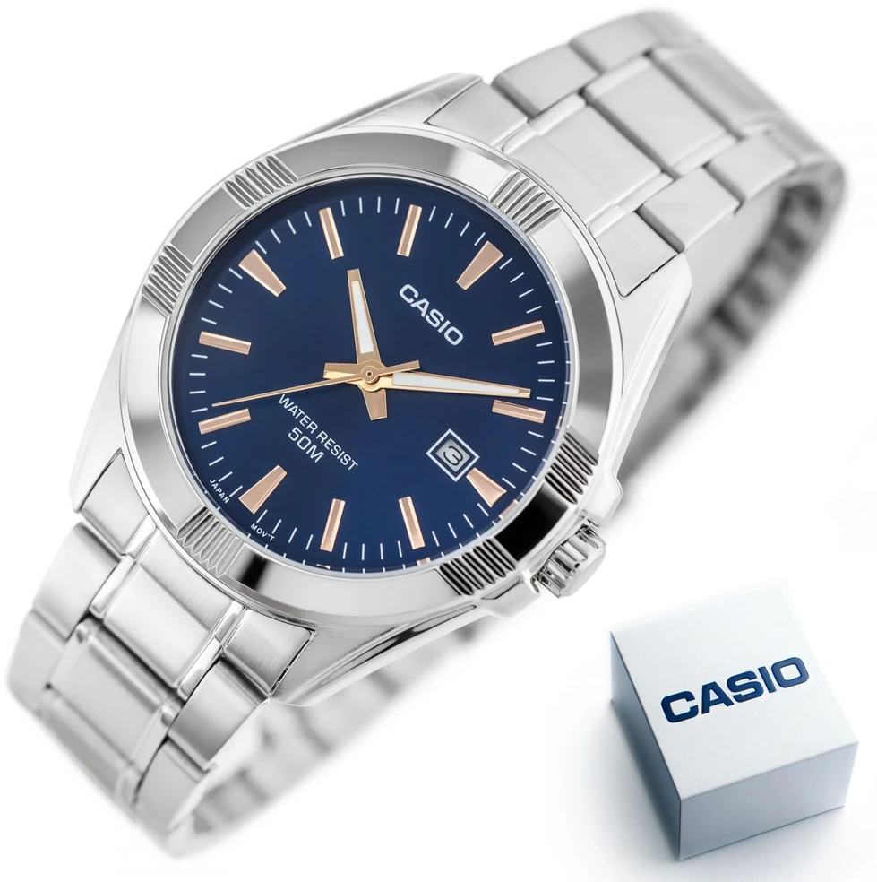 Laikrodis CASIO MTP-1308D-2A MEN'S WATCH (zd177b) + BOX