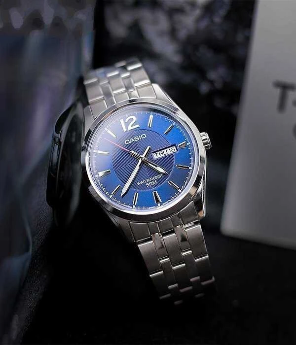 CASIO MTP-1335D 1AV VYRIŠKAS LAIKRODIS (zd026a) + DĖŽĖ
